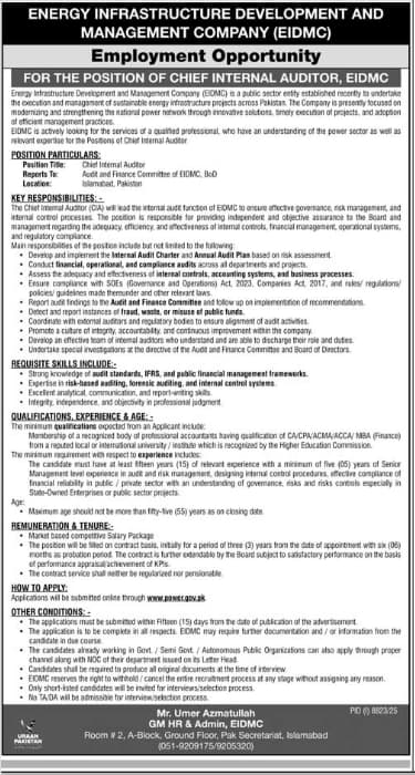 EIDMC Jobs 2026
